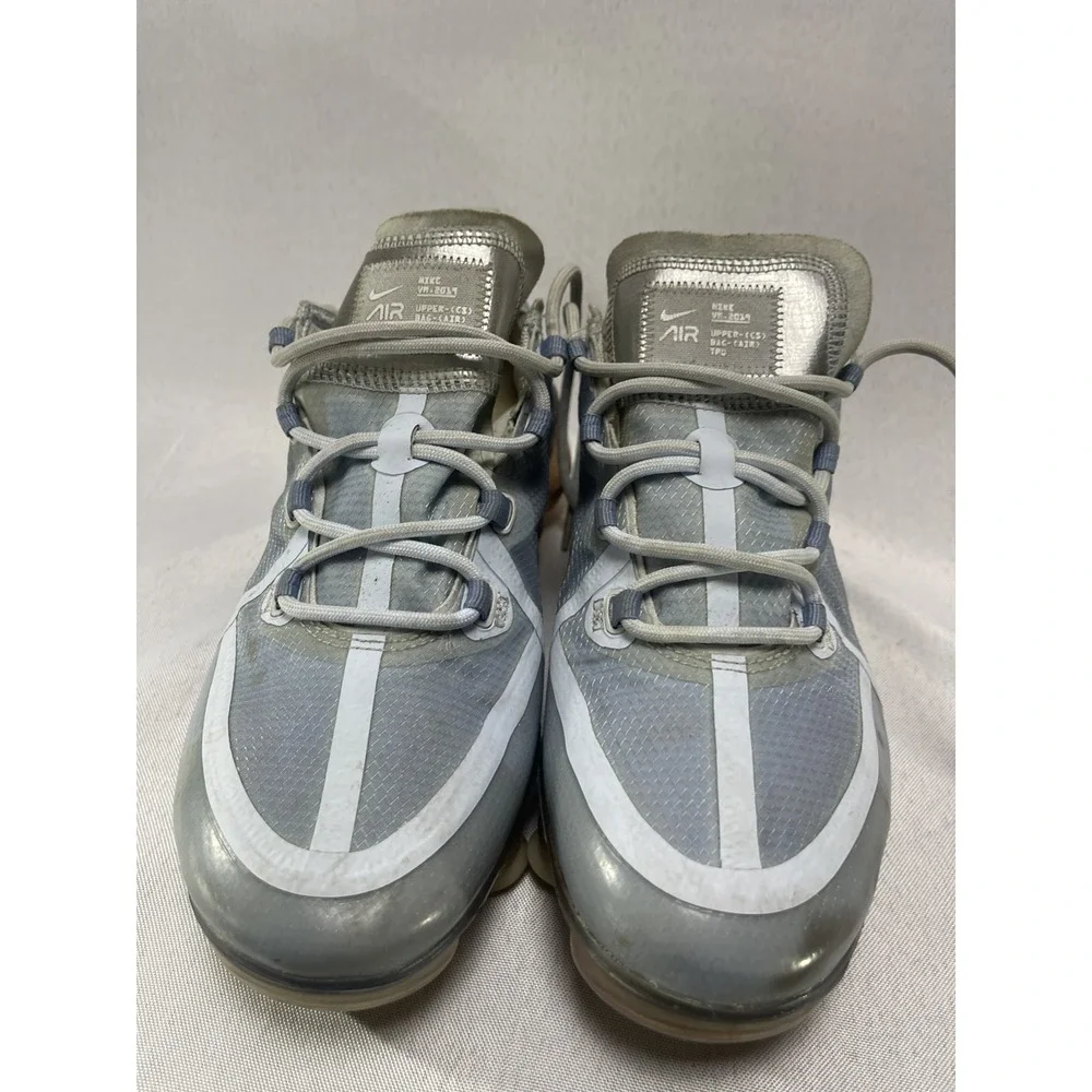 Nike Shoes Youth 7 Air VaporMax 2019 GS Sneakers Gray Round Toe AJ2617-001